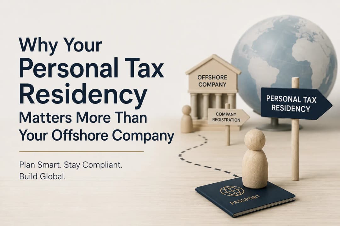 Why Your Personal Tax Residency Matters More Than Your Offshore Company